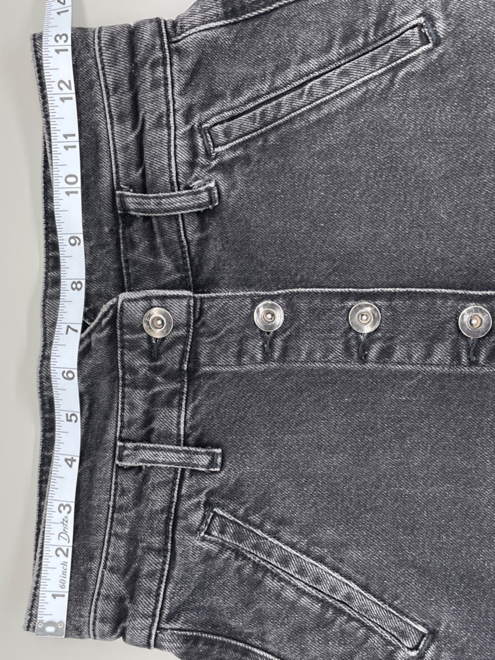 Pilcro by Anthropologie Denim Mini Skirt - Size 2 - Picture 9 of 16